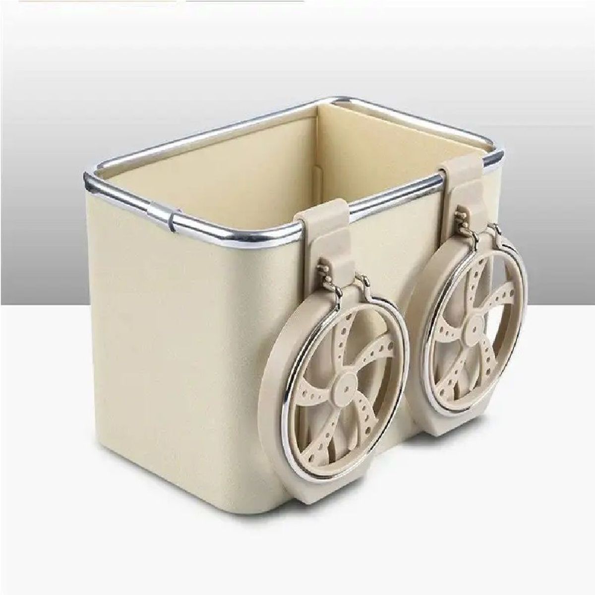 OTTOWARE - Caja de Almacenamiento para Reposabrazos de Automóvil Negro