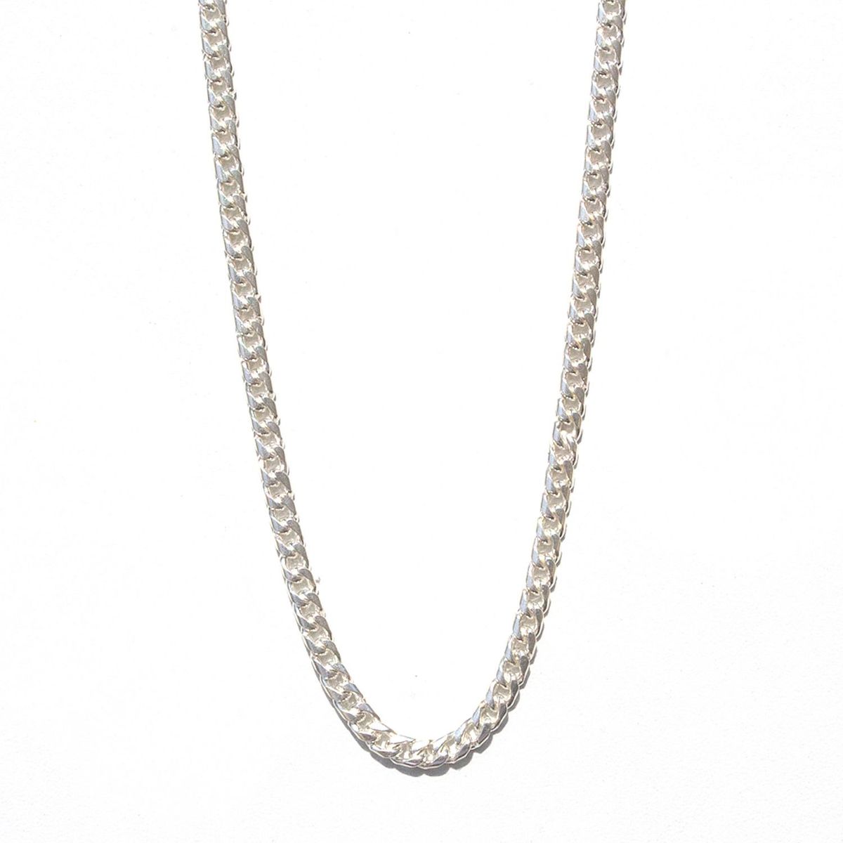 GENERICO - Cadena Hombre Plata 950 Lomo Corvina 4mm