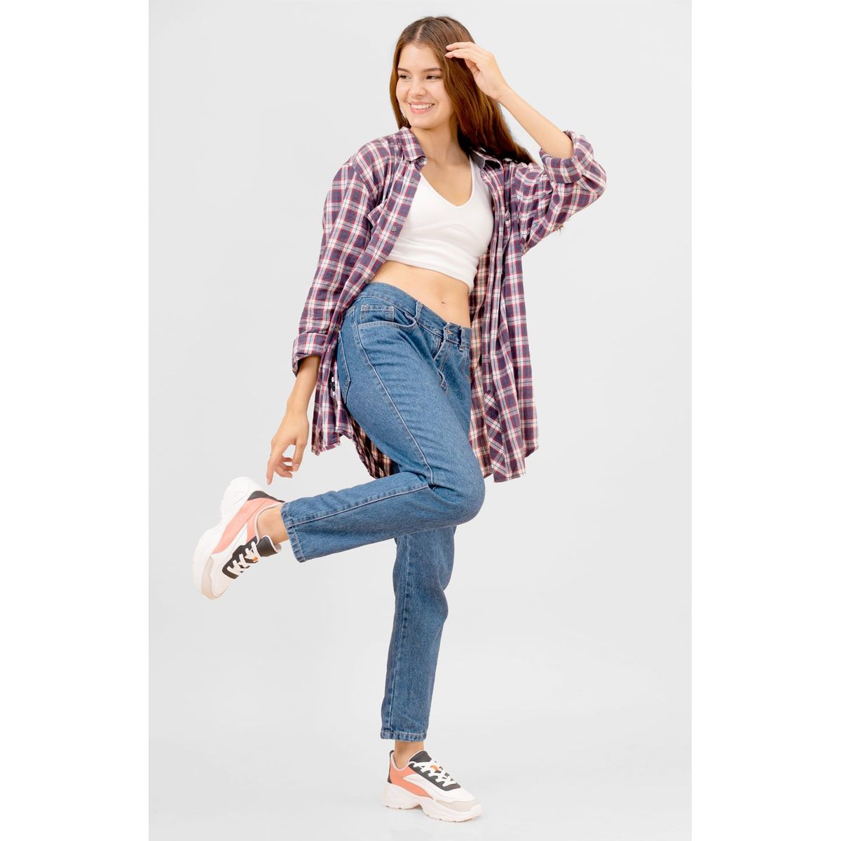 GLINT - Zapatillas Urbanas de Cuero Mujer 48008