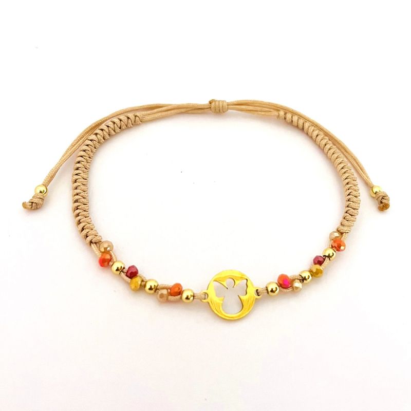 GENERICO - Pulsera Regulable Muranos y Acero - Lía