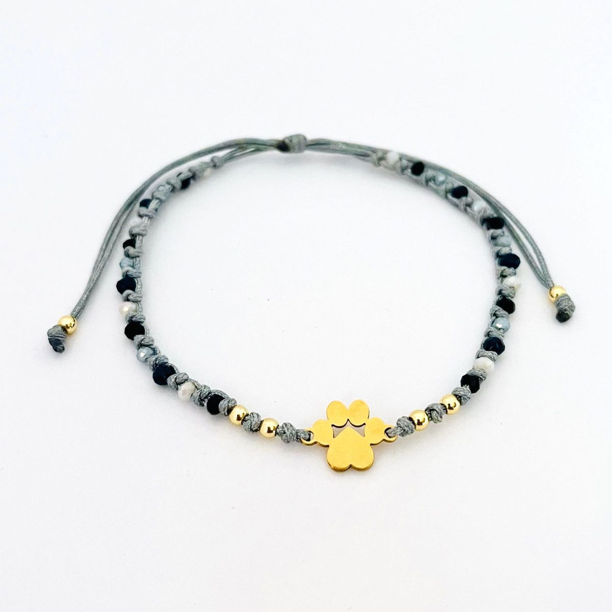 GENERICO - Pulsera Regulable Muranos y Acero - Kira