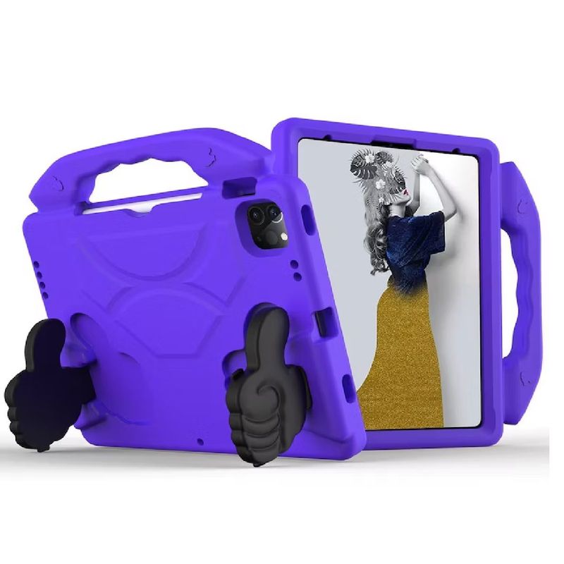 OTTOWARE - Funda para Tablet Modelo Okey con Manitos para Lenovo M8 Morado