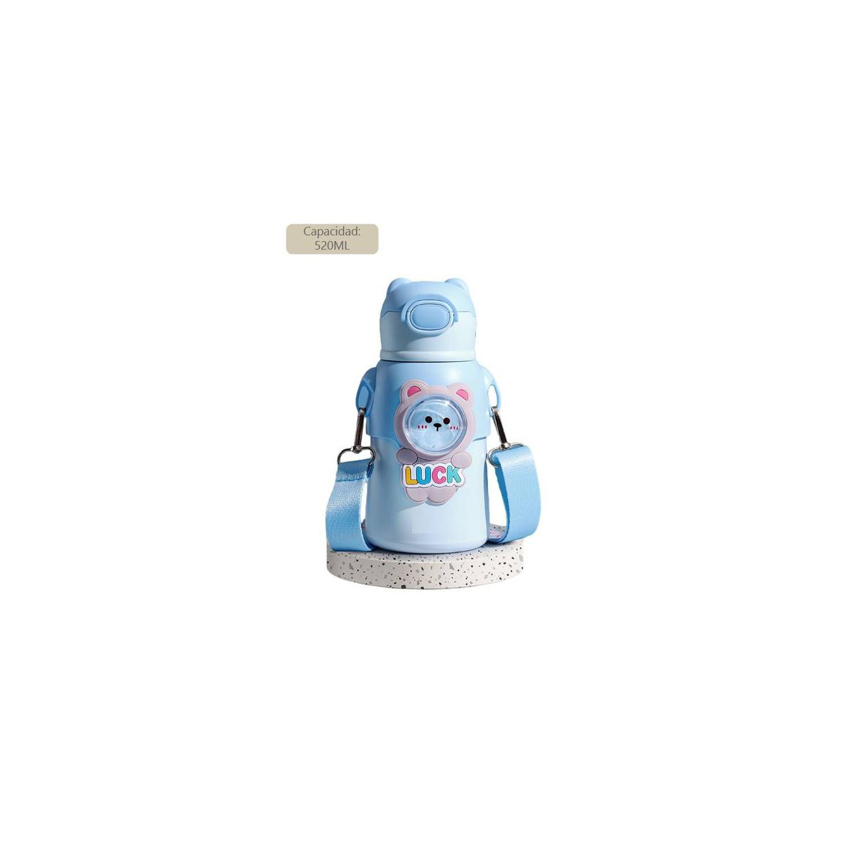 GENERICO - Termo para niños de Acero Inoxidable - Rosa