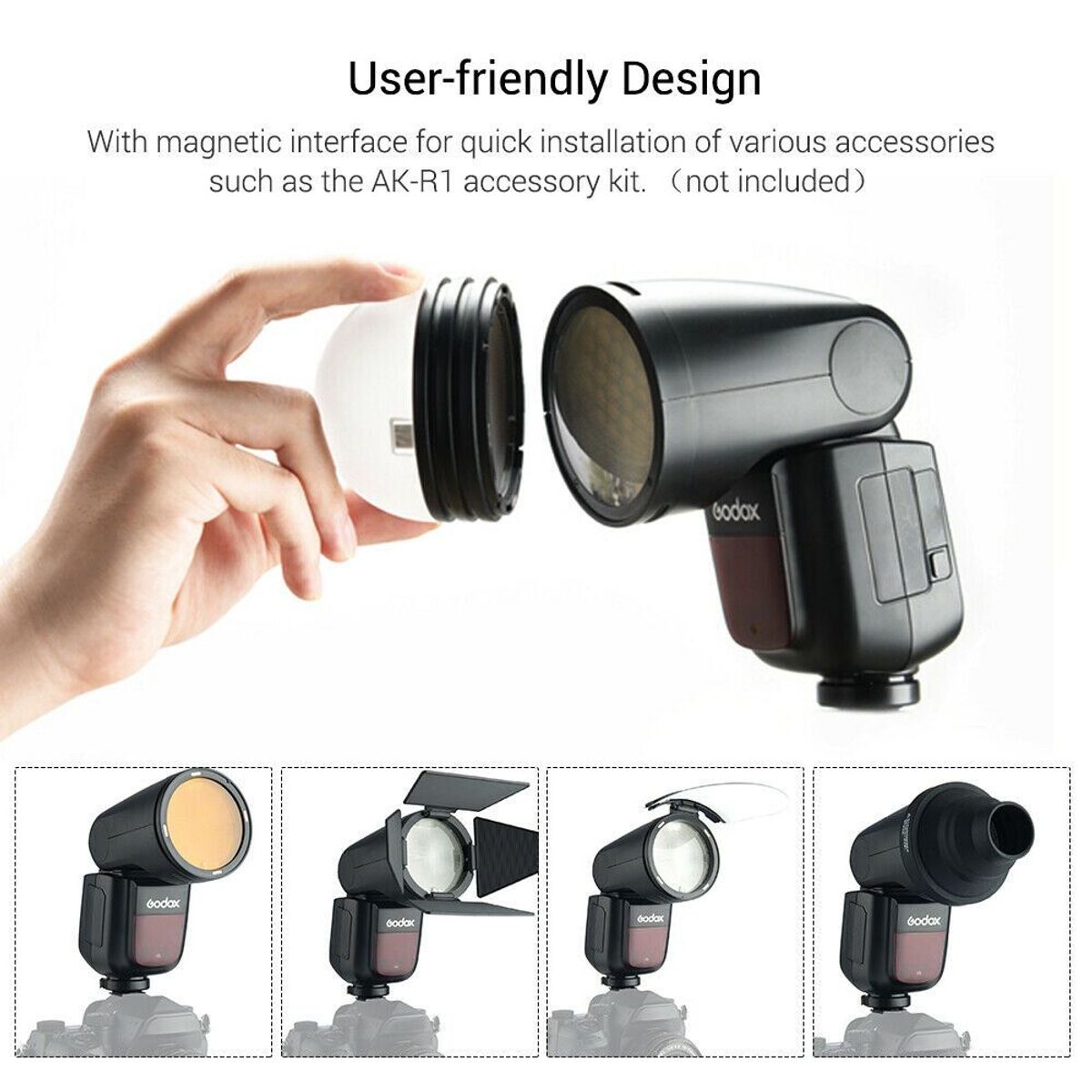 GODOX - KIT DE ACCESORIOS GODOX AK-R1