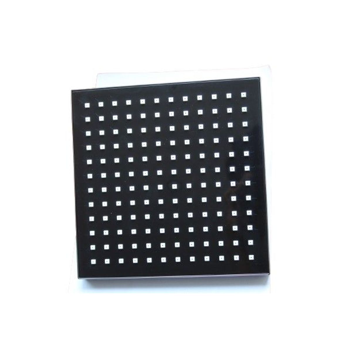 GENERICO - Cabeza de ducha 8 pulgadas negro