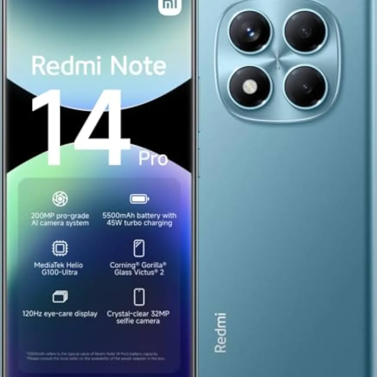XIAOMI - Xiaomi redmi note 14 pro 5G 256gb 8gb ram azul