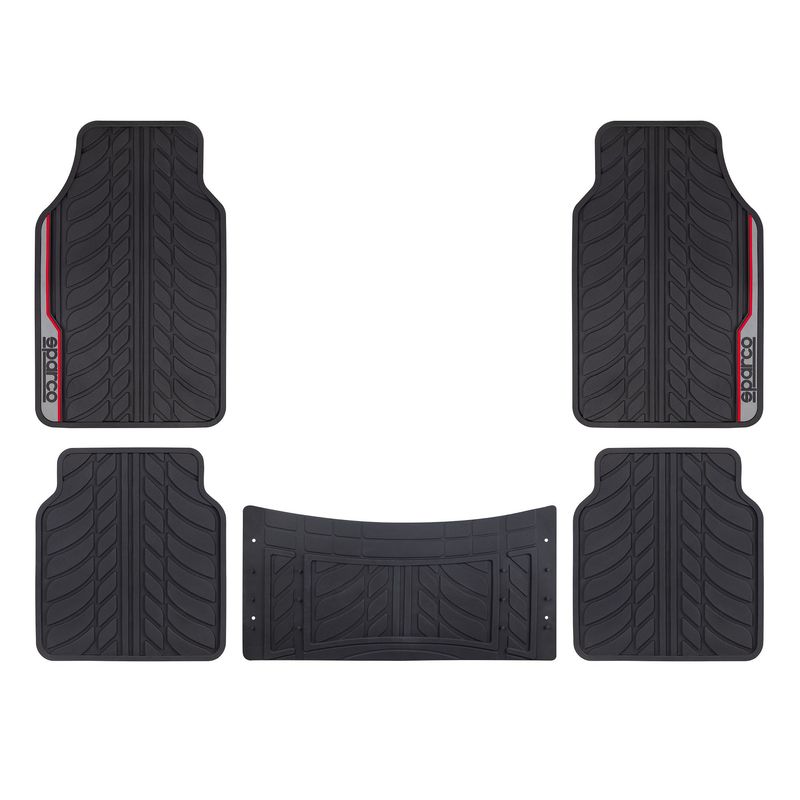 SPARCO - Jgo 5Piso Sparco Uso Rudo Antiderrapante Universal SPF507RD