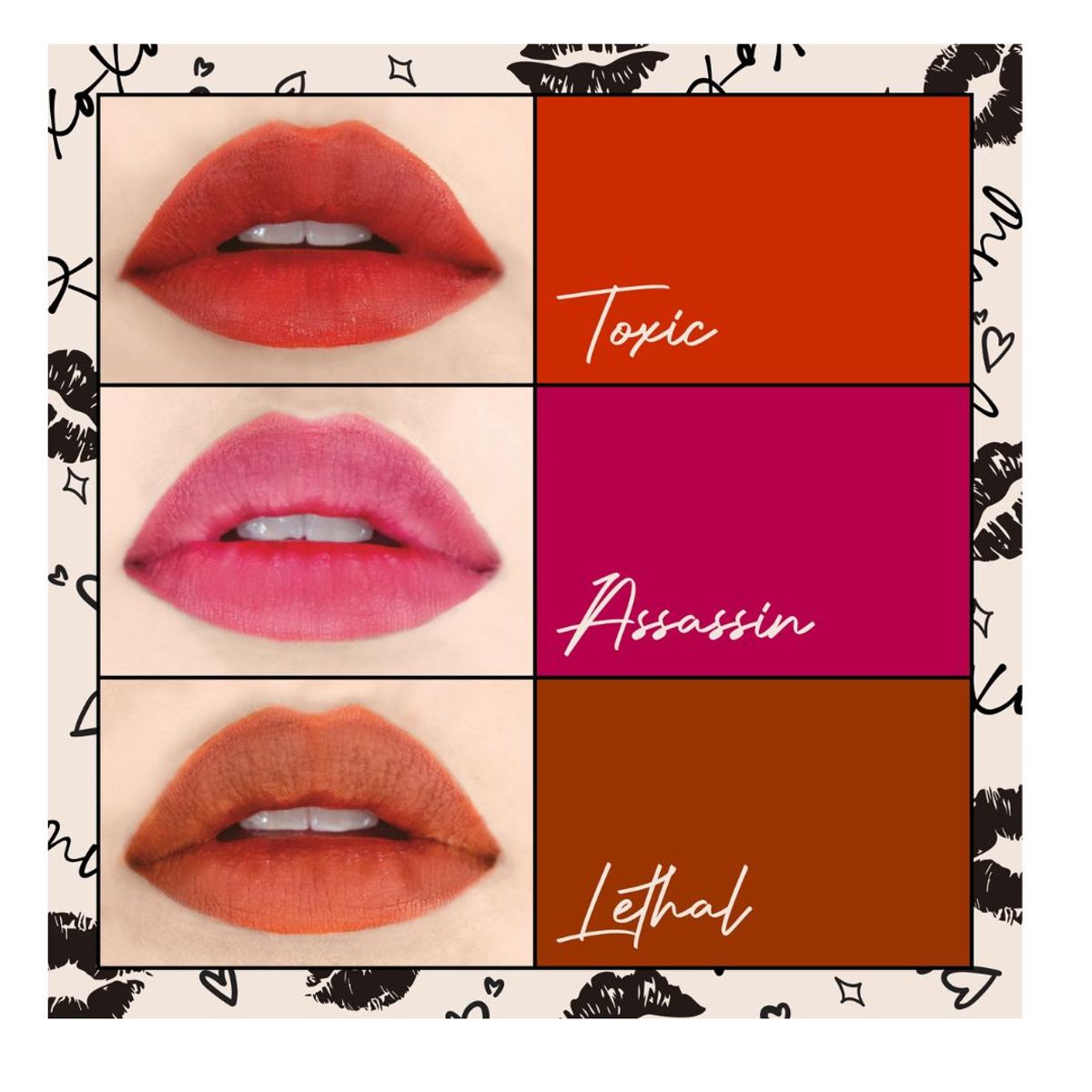 GENERICO - Tinta de Labios To Dye For ITALIA DELUXE Tono 2 Assassin