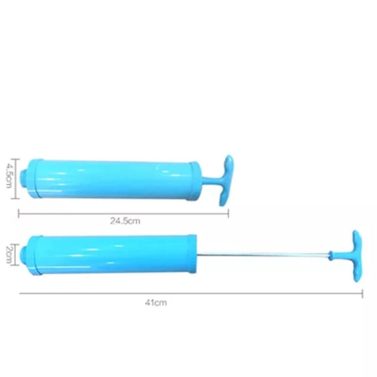 GENERICO - Compresor Manual para Bolsa al vacio Blanco