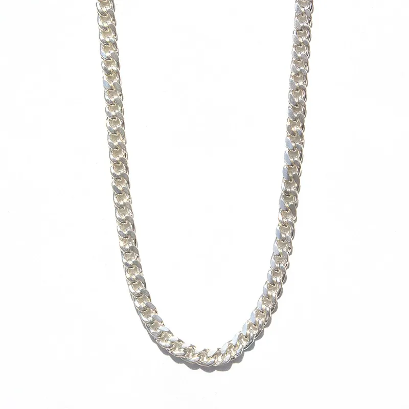 GENERICO - Cadena Hombre Plata 950 Lomo Corvina 5mm