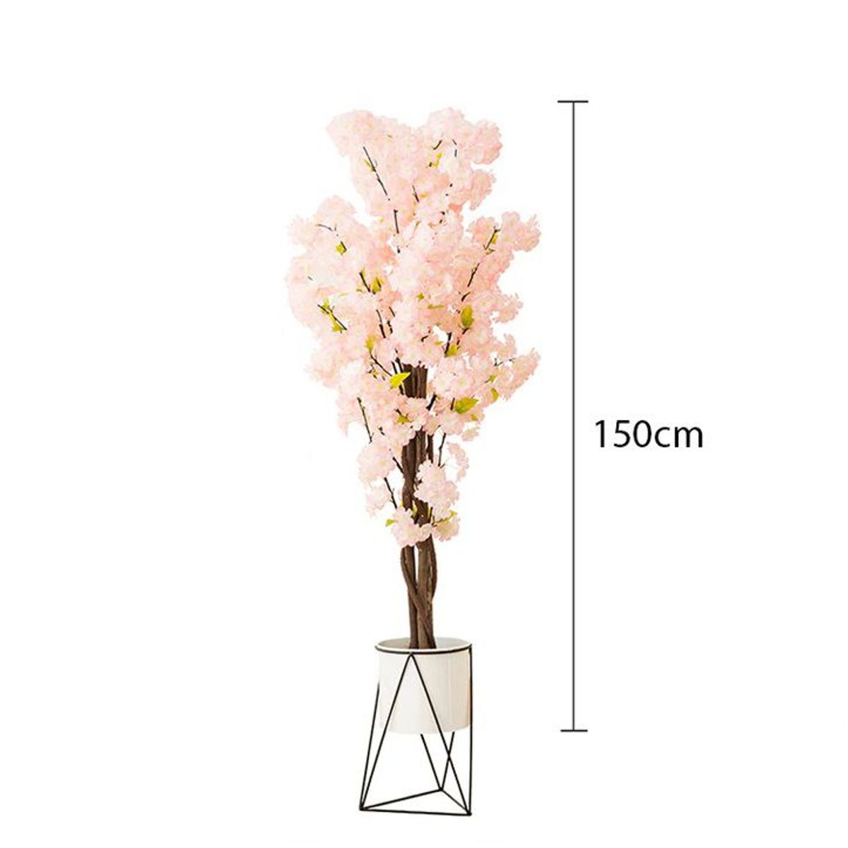 GENERICO - Planta artificial color rosa 1.50 m.