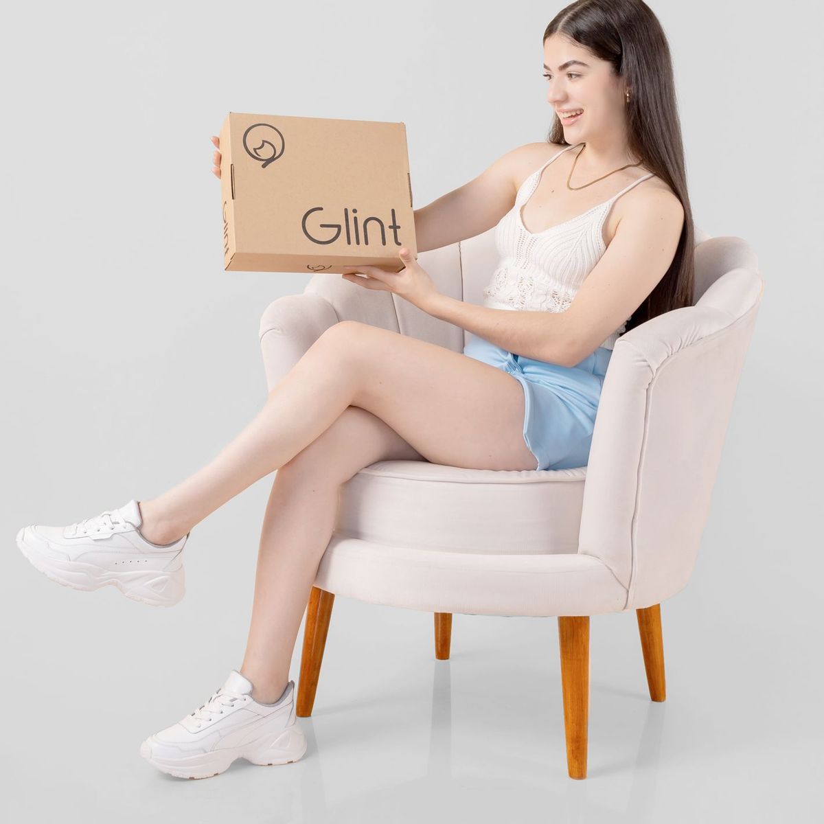 GLINT - Zapatillas Urbanas de Cuero Mujer 48008