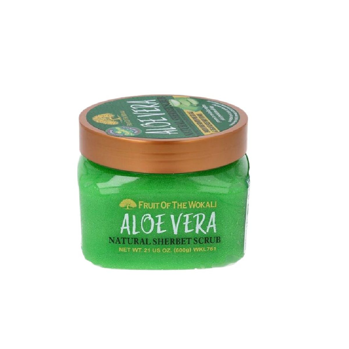 WOKALI - Exfoliante Wokali Natural Sherbet Scrub Aloe Vera 600 Gr