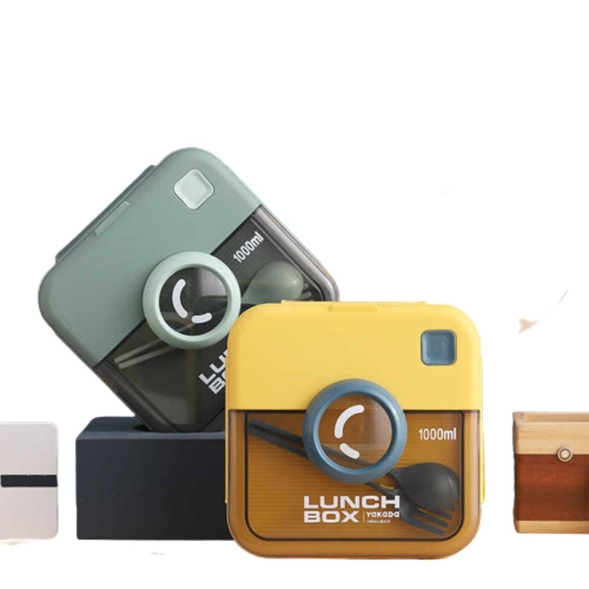 GENERICO - Taper Kawaii para Almuerzo Azul