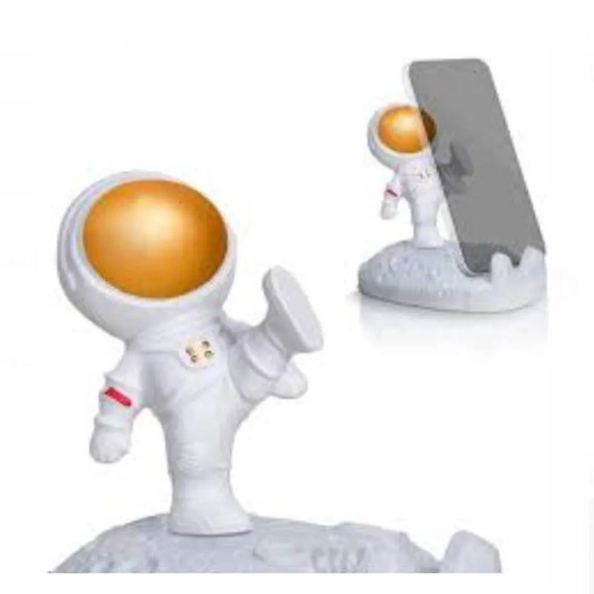 GENERICO - Soporte para Teléfono Celular Diseño de Astronauta 3D