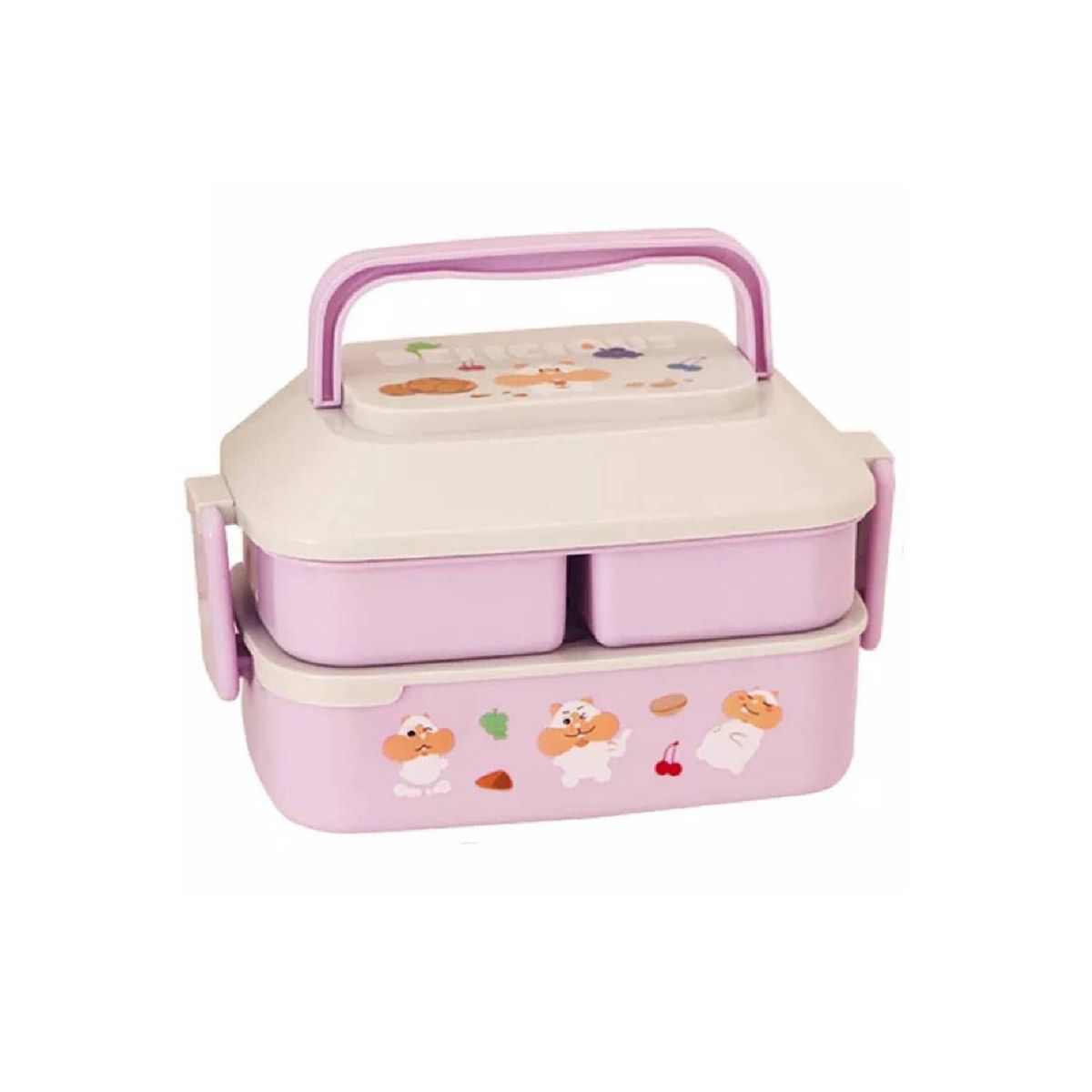 GENERICO - Tapers para lonchera de 3 divisiones con cubierto