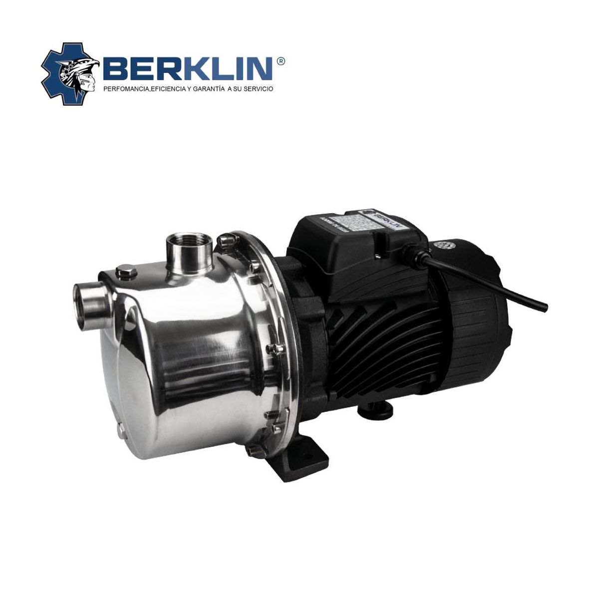 BERKLIN - PRESURIZADOR LINEAL DE ACERO INOX 1 .5HP CON TANQUE ESFERICO DE 24LT