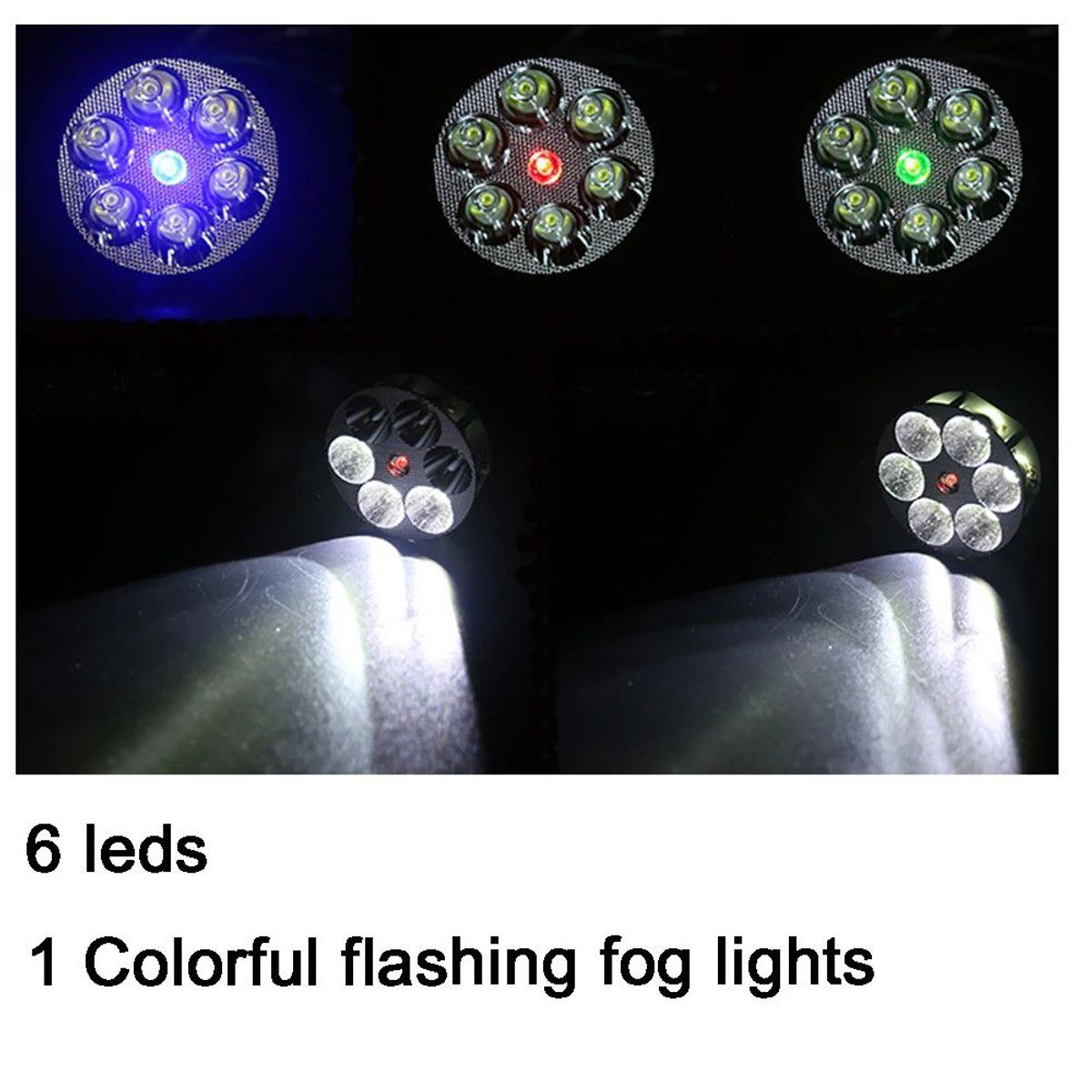 GENERICO - Faro led Moto Universal 12v Alta Baja Faro Principal