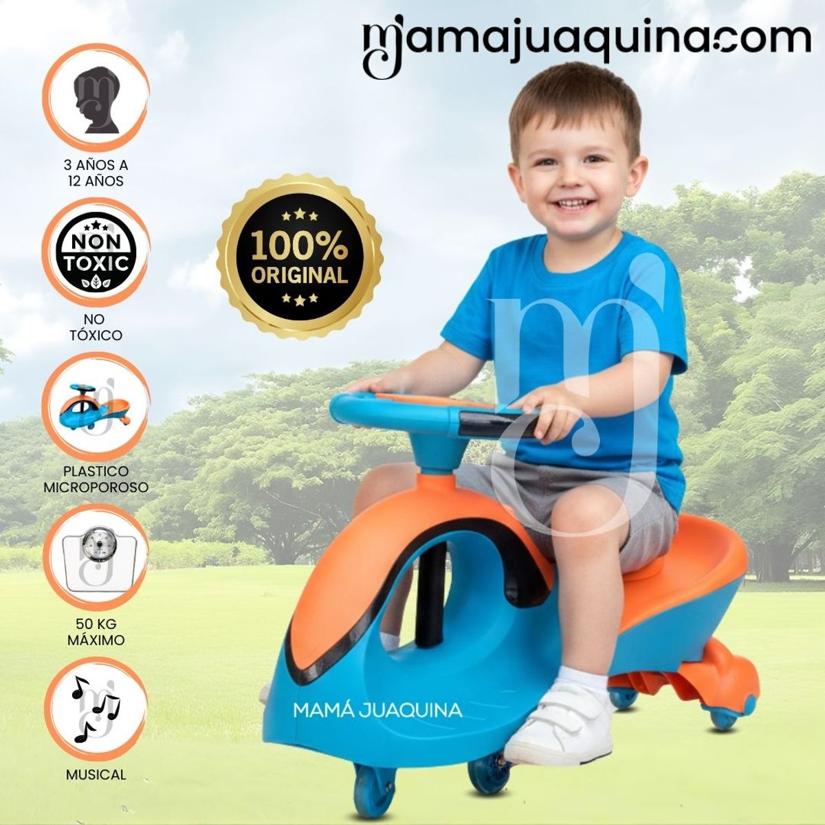 KINGDOM - Correpasillo Kingdom «TWIST CAR III» Orange