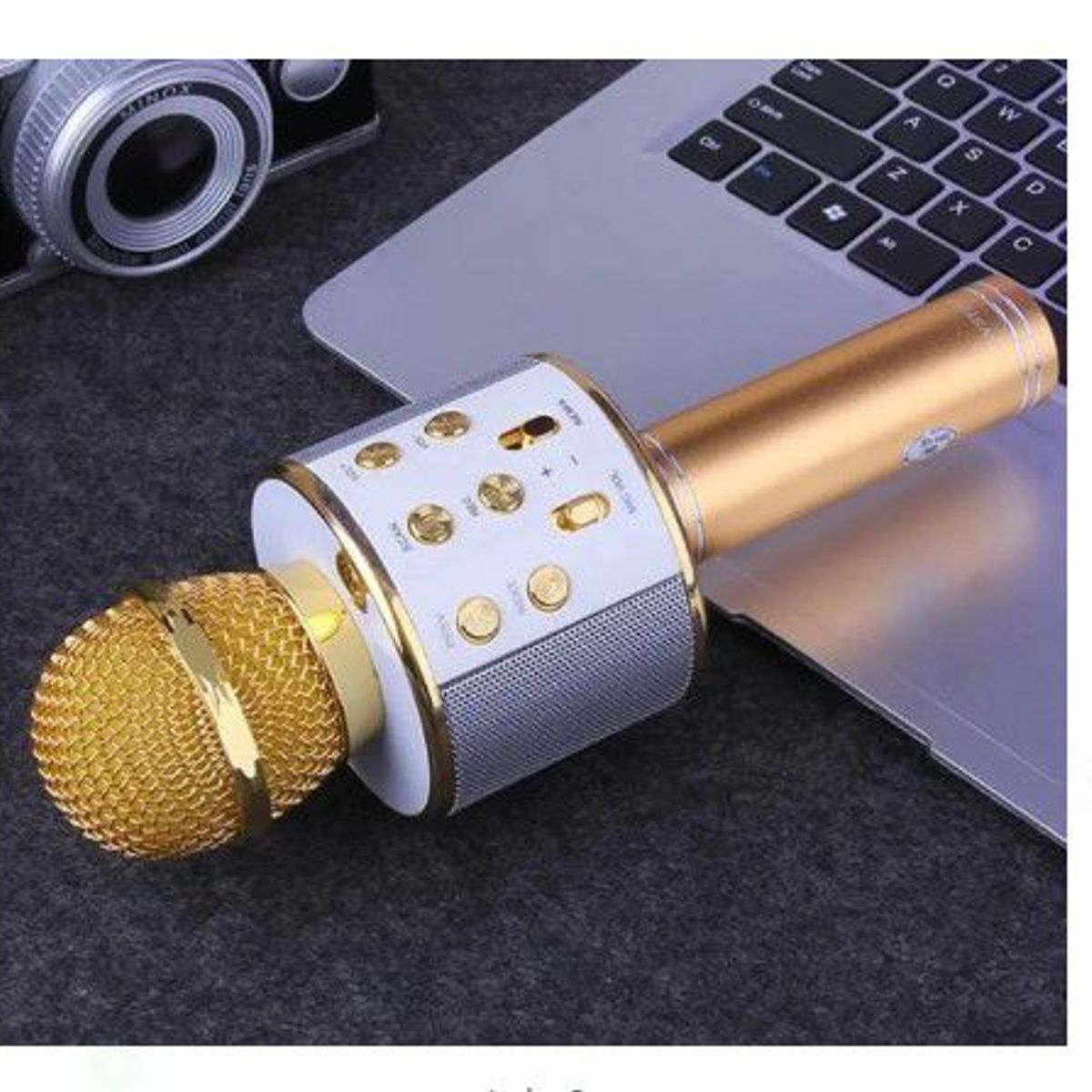 GENERICO - Micrófono Inalámbrico Karaoke  Parlante Bluetooth