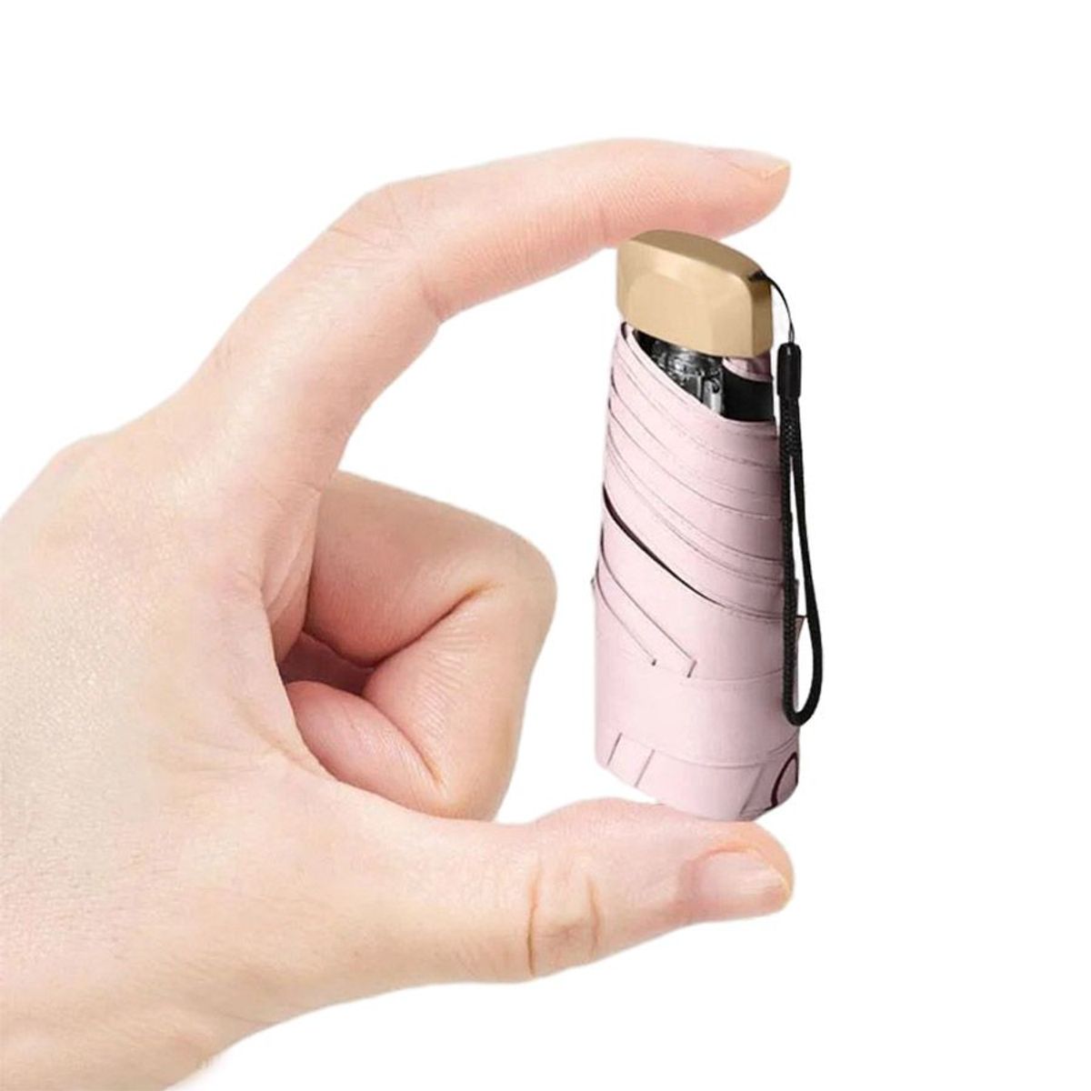 GENERICO - PARAGUAS PLEGABLE MODELO MINI PINK UV