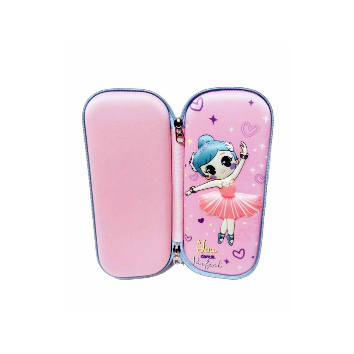 GENERICO - Cartuchera escolar kawaii modelo 3D para niñas