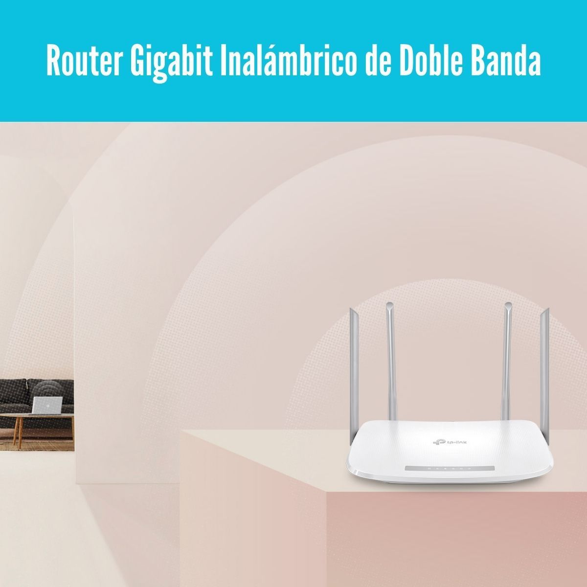 TP LINK - TP-Link - Router EC220-G5 Aginet Wireless Dual Band AC1200
