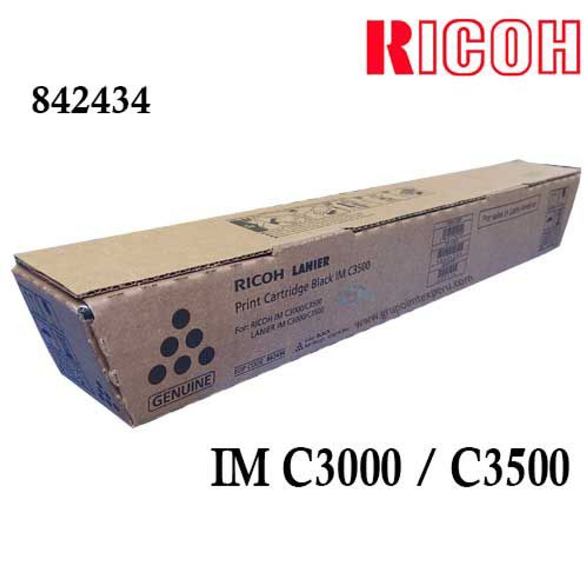 RICOH - Toner Ricoh Im C3000, Im C3500 842434 Negro Original