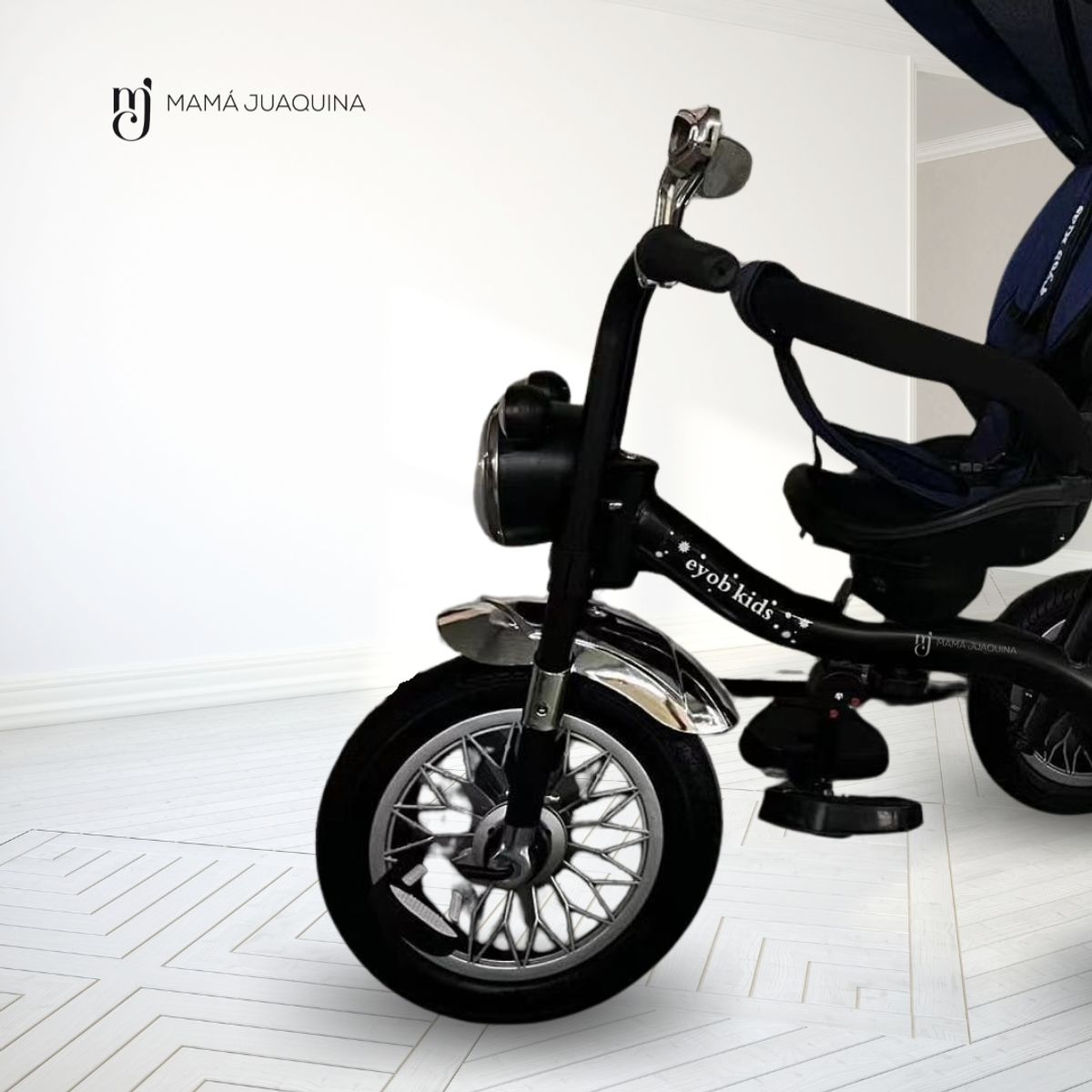 KIDS - Triciclo Guiador Kids «BABY BLISS» Blue