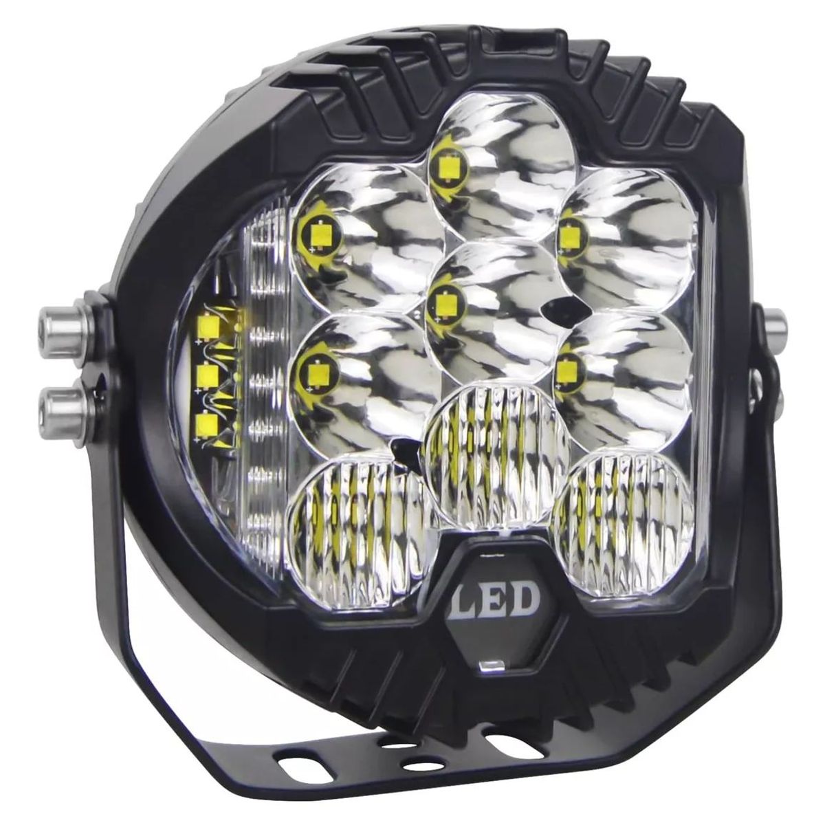 GENERICO - faro Neblinero LED Luz Trabajo Led Neblinera Blanco 4x4