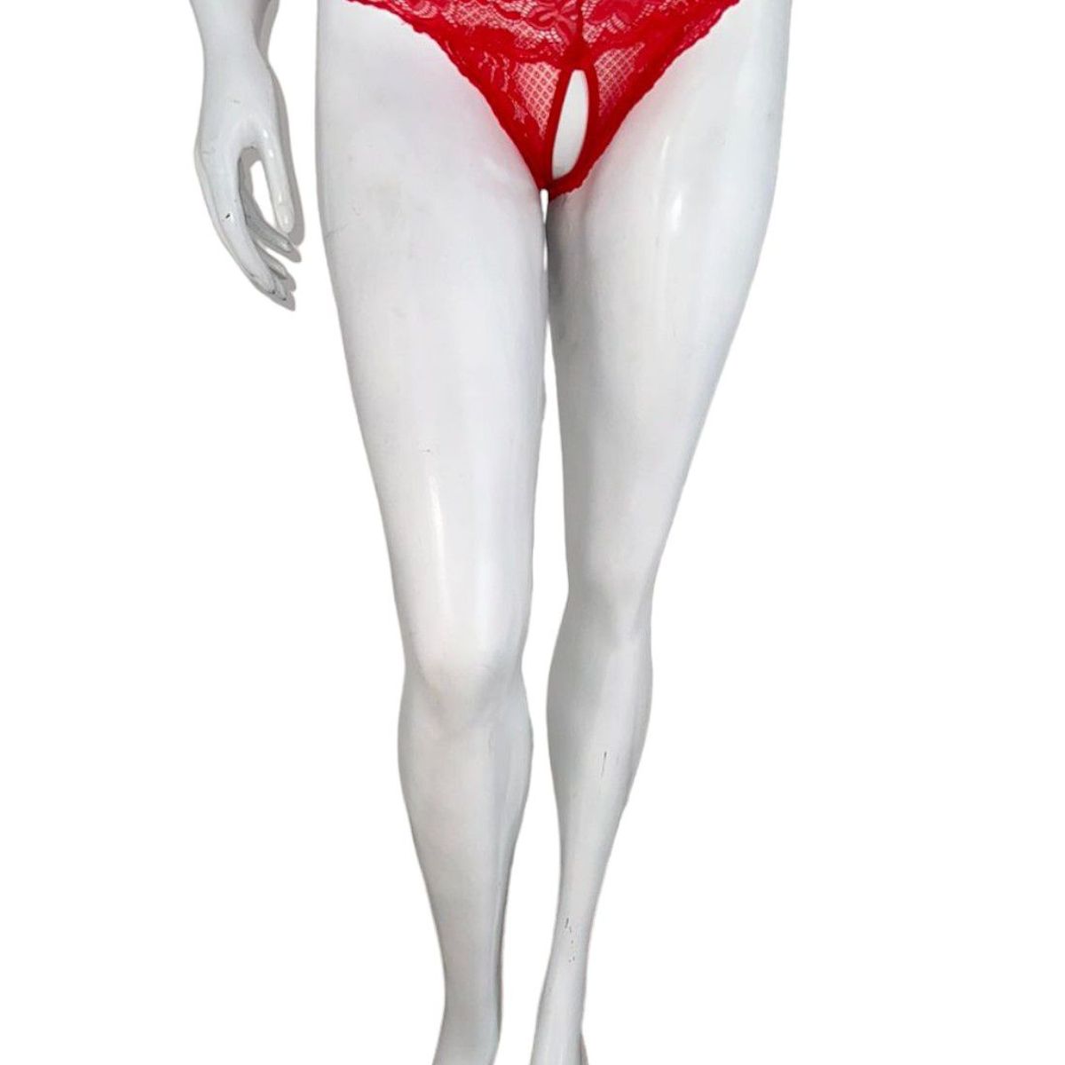 GENERICO - LENCERIA EXCLUSIVA Bikini de Encaje Sin Entrepierna