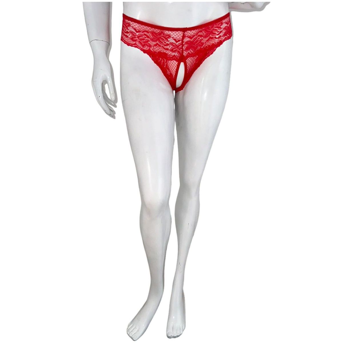 GENERICO - LENCERIA EXCLUSIVA Bikini de Encaje Sin Entrepierna