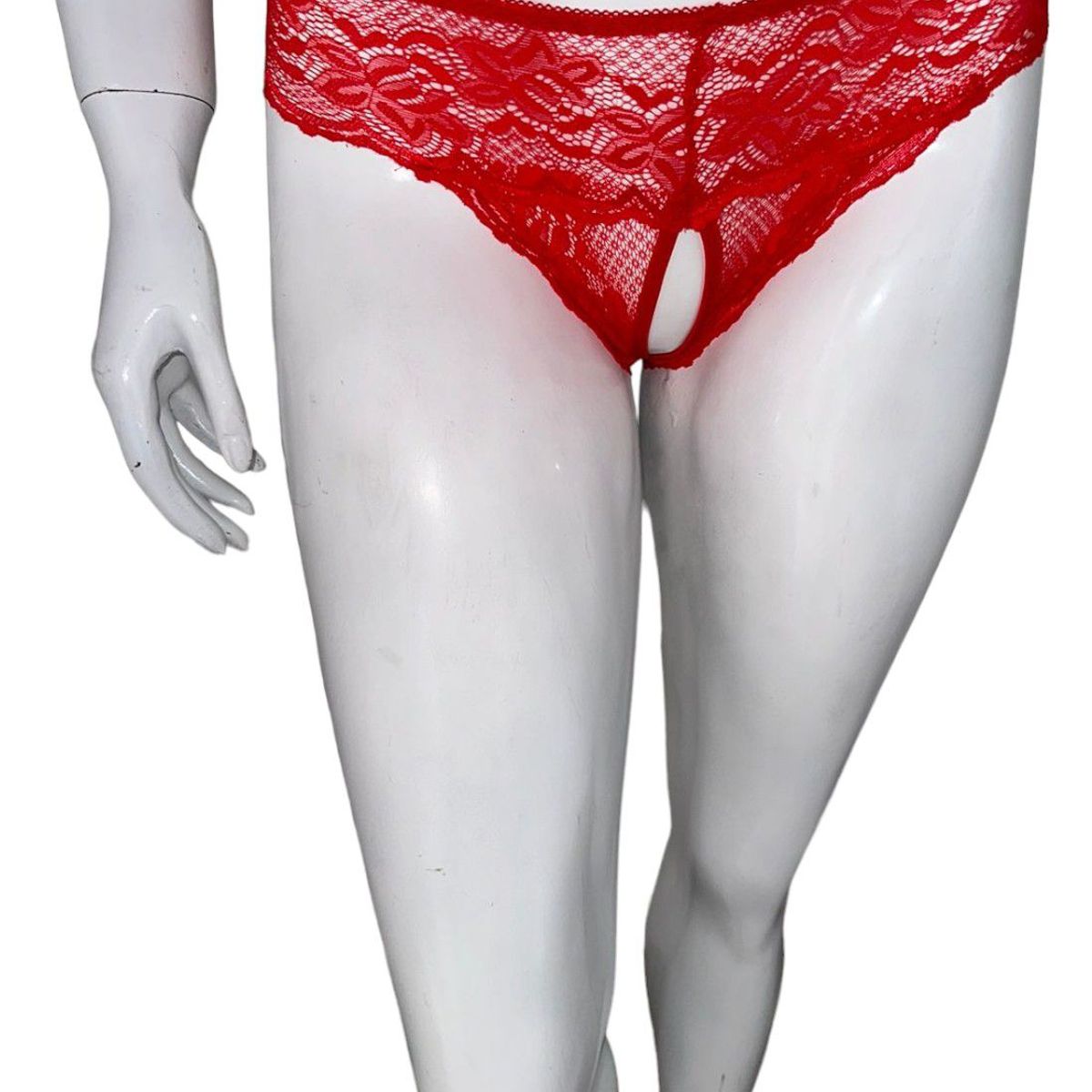 GENERICO - LENCERIA EXCLUSIVA Bikini de Encaje Sin Entrepierna