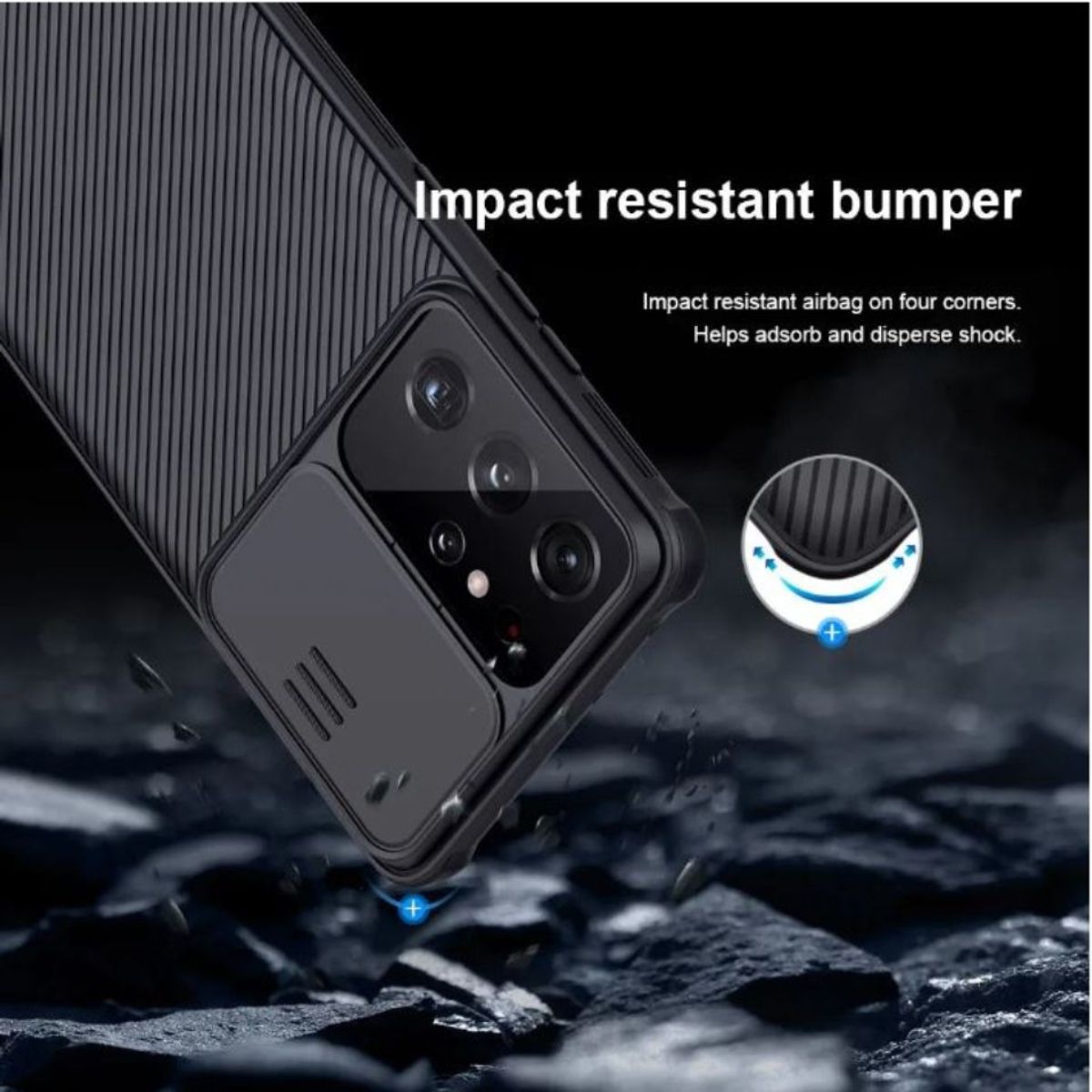 NILLKIN - CASE NILLKIN CAMSHIELD SAMSUNG S21 ULTRA