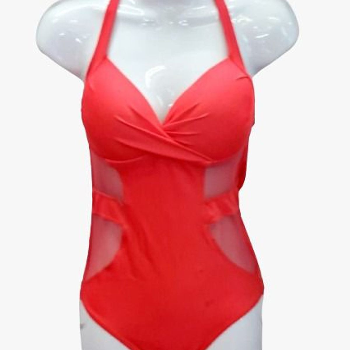 GENERICO - Ropa  de Baño Bañador  ENTERO CORAL Copa Plus UP Dealcoba