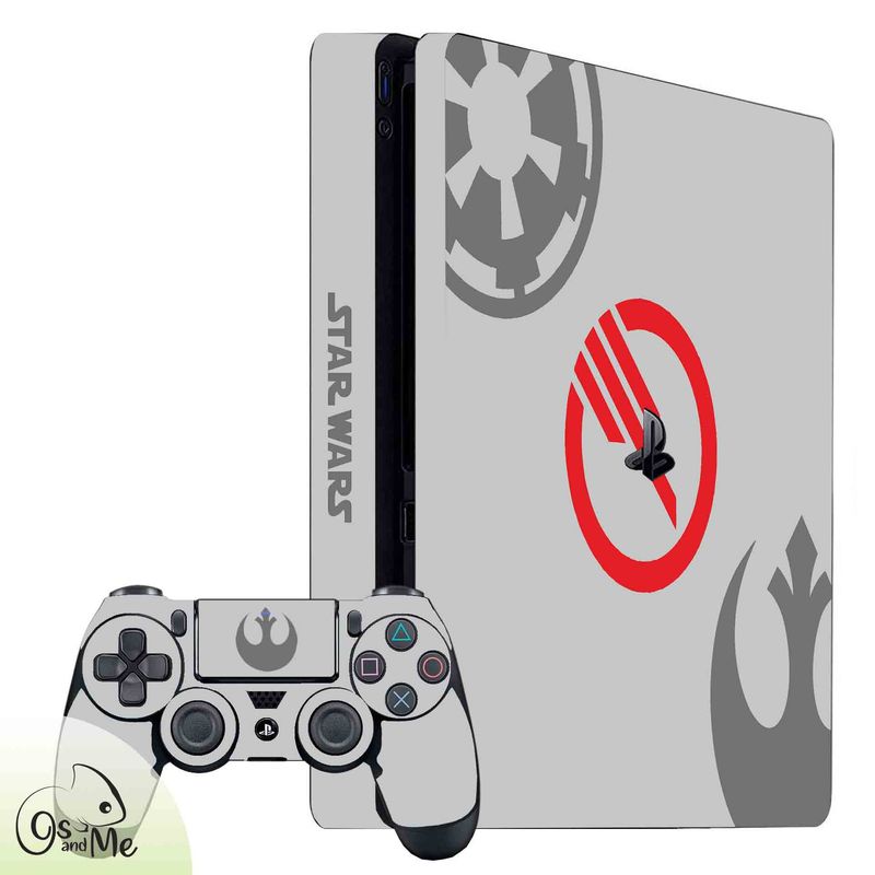 GENERICO - Skin Adhesivo Ps4 Slim Star Wars Battlefront