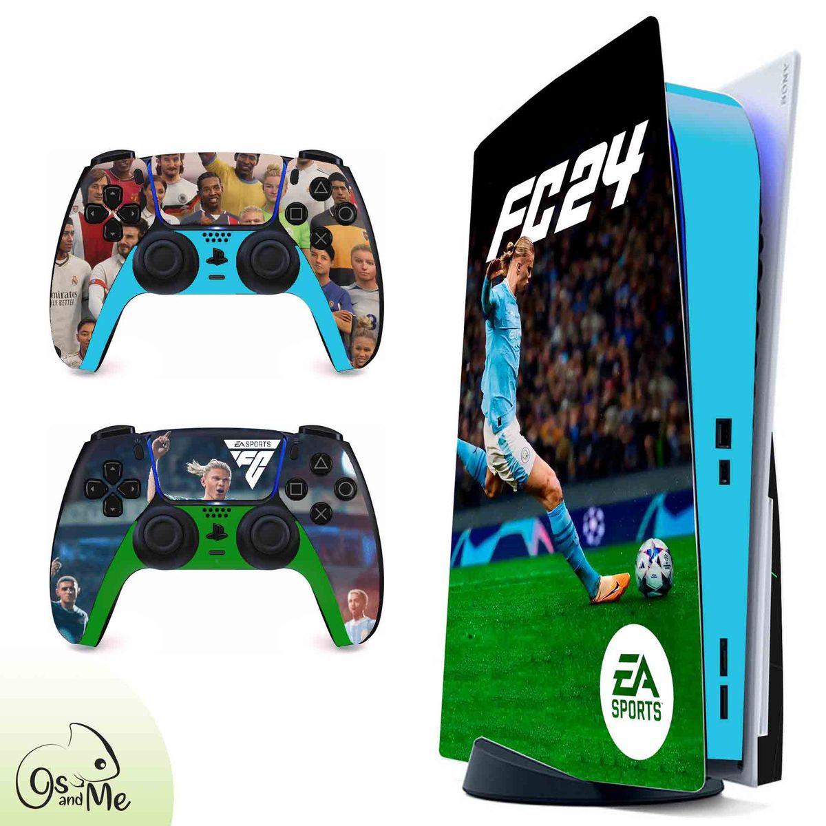 GENERICO - Skin Adhesivo Ps5 edicion Fifa 24