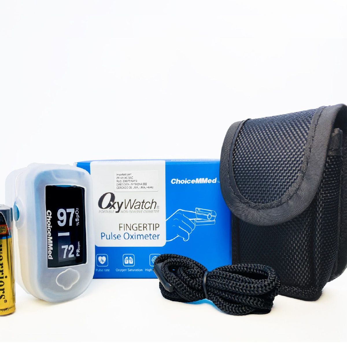 CHOICEMMED - KIT COMPLETO OXIMETRO CHOICEMMED