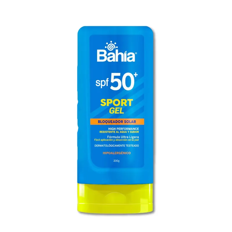 BAHIA - Bloqueador Bahía Sport Gel SPF50+ 200 g.