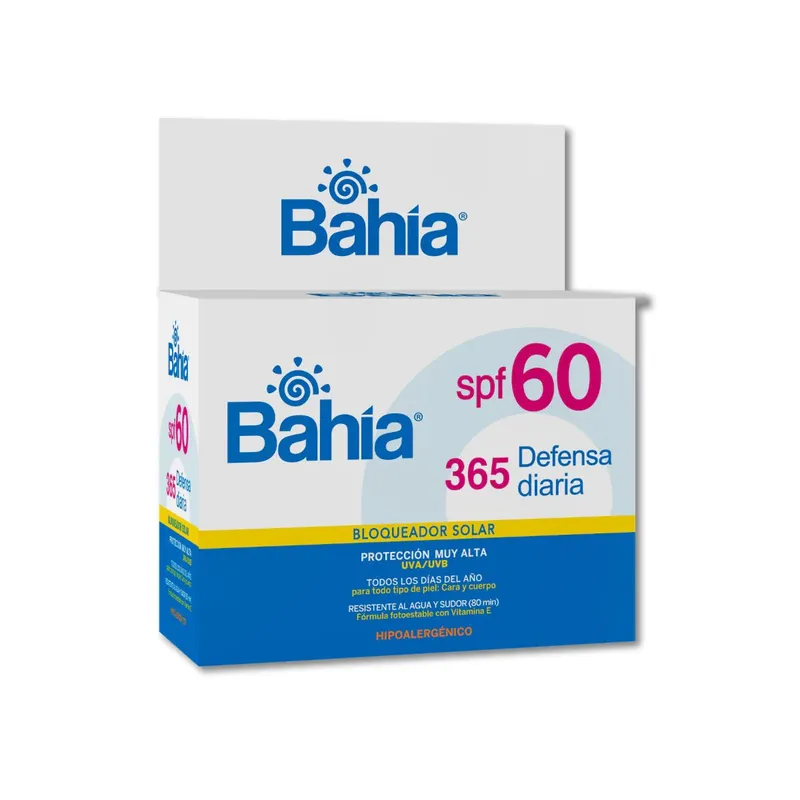 BAHIA - Bloqueador Bahía 365 Defensa Diaria SPF60 Sachet 10 g. x 20.