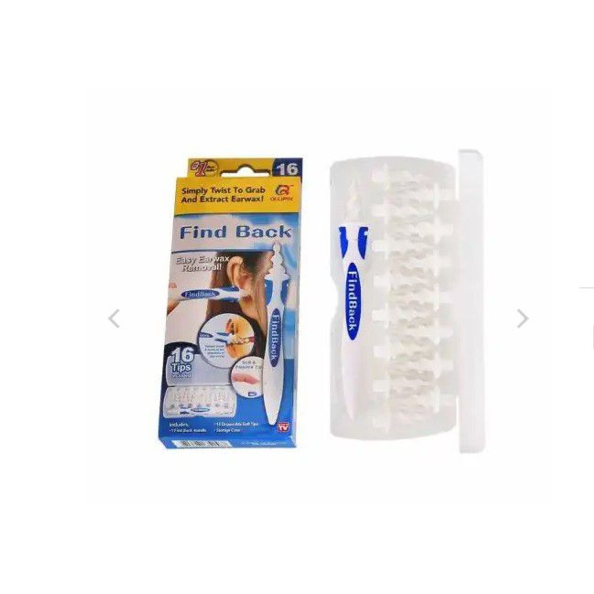 GENERICO - Limpiador de Oído Espiral de Fácil Extracción