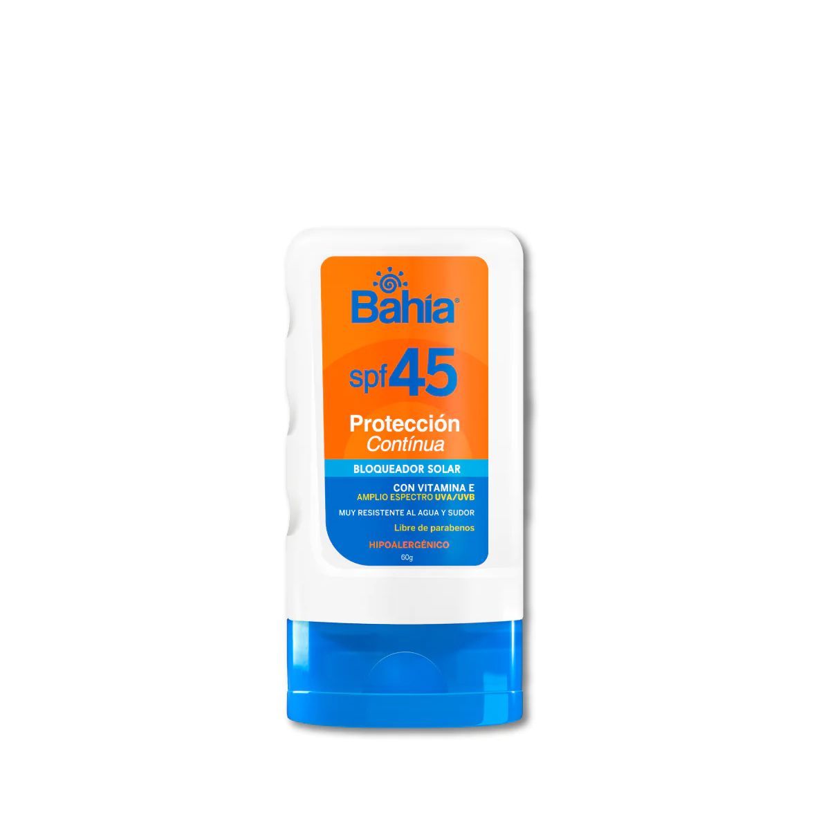 BAHIA - Bloqueador Bahía Protección Continua SPF45 60 g.