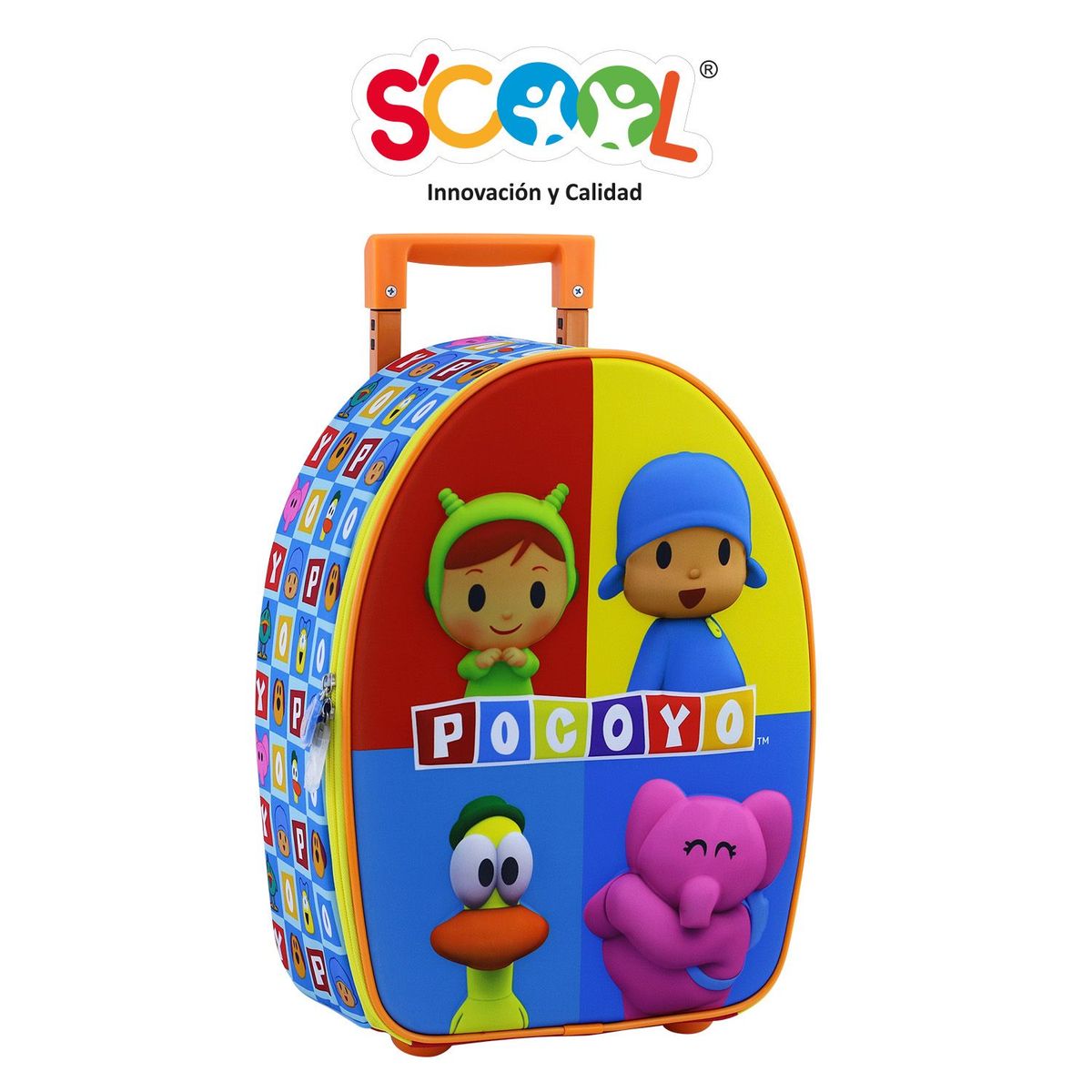 SCOOL - Set Scool Ranger Maleta Lonchera Cartuchera Pocoyo