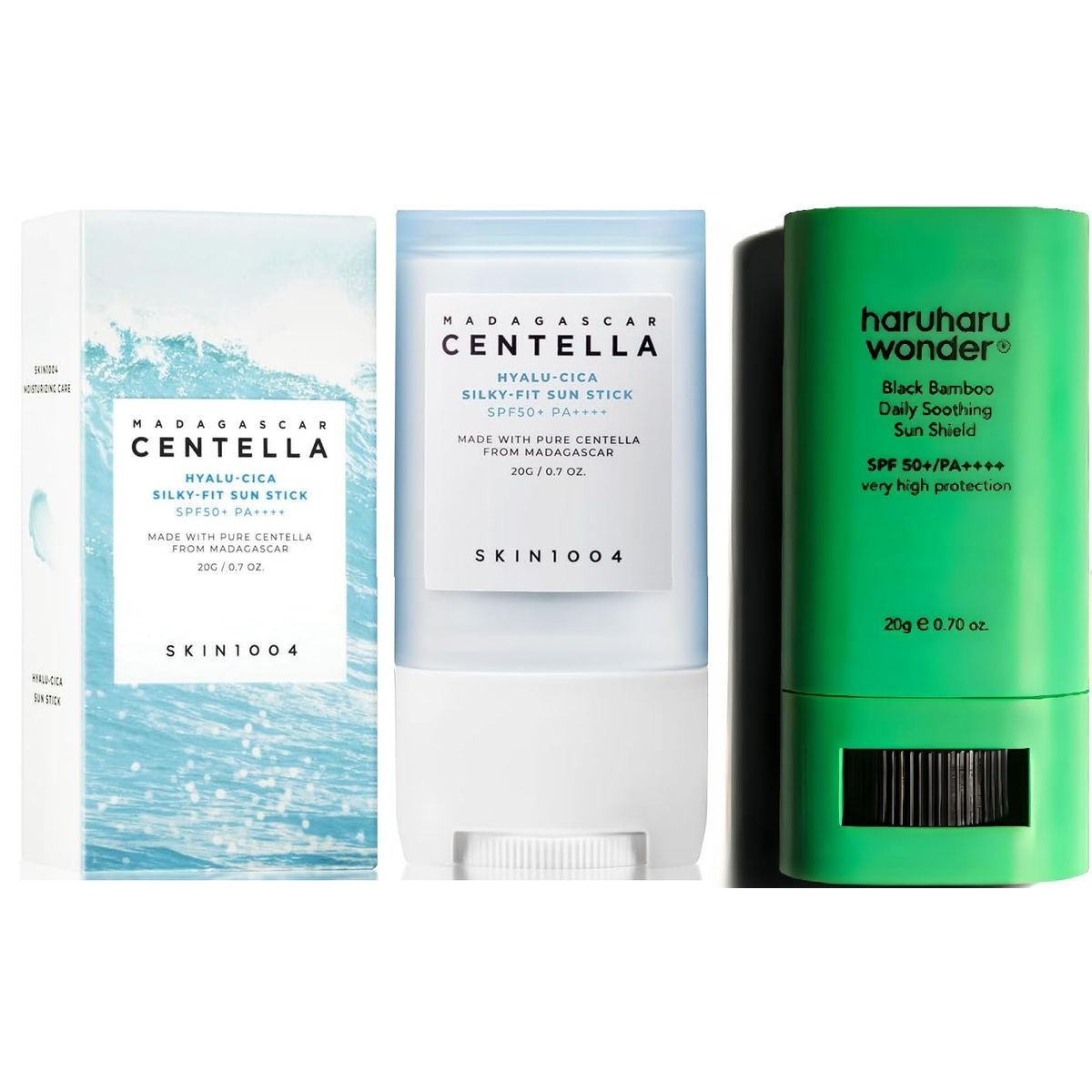 SKIN1004 - SKIN1004 Madagascar Centella Hyalu-Cica Sun Stick + HARUHARU