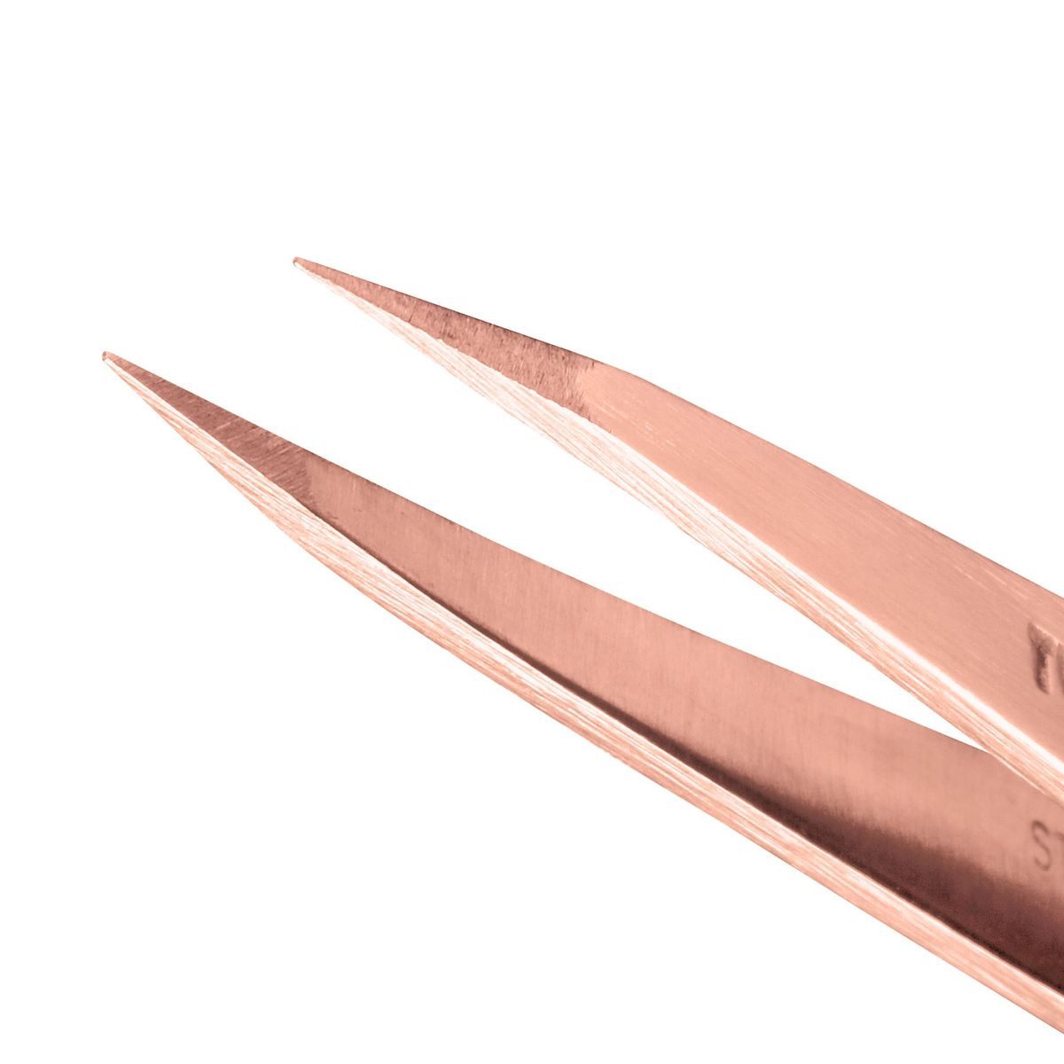 TWEEZERMAN - PINZA EN PUNTA ORO ROSA - POINT TWEEZER ROSE GOLD