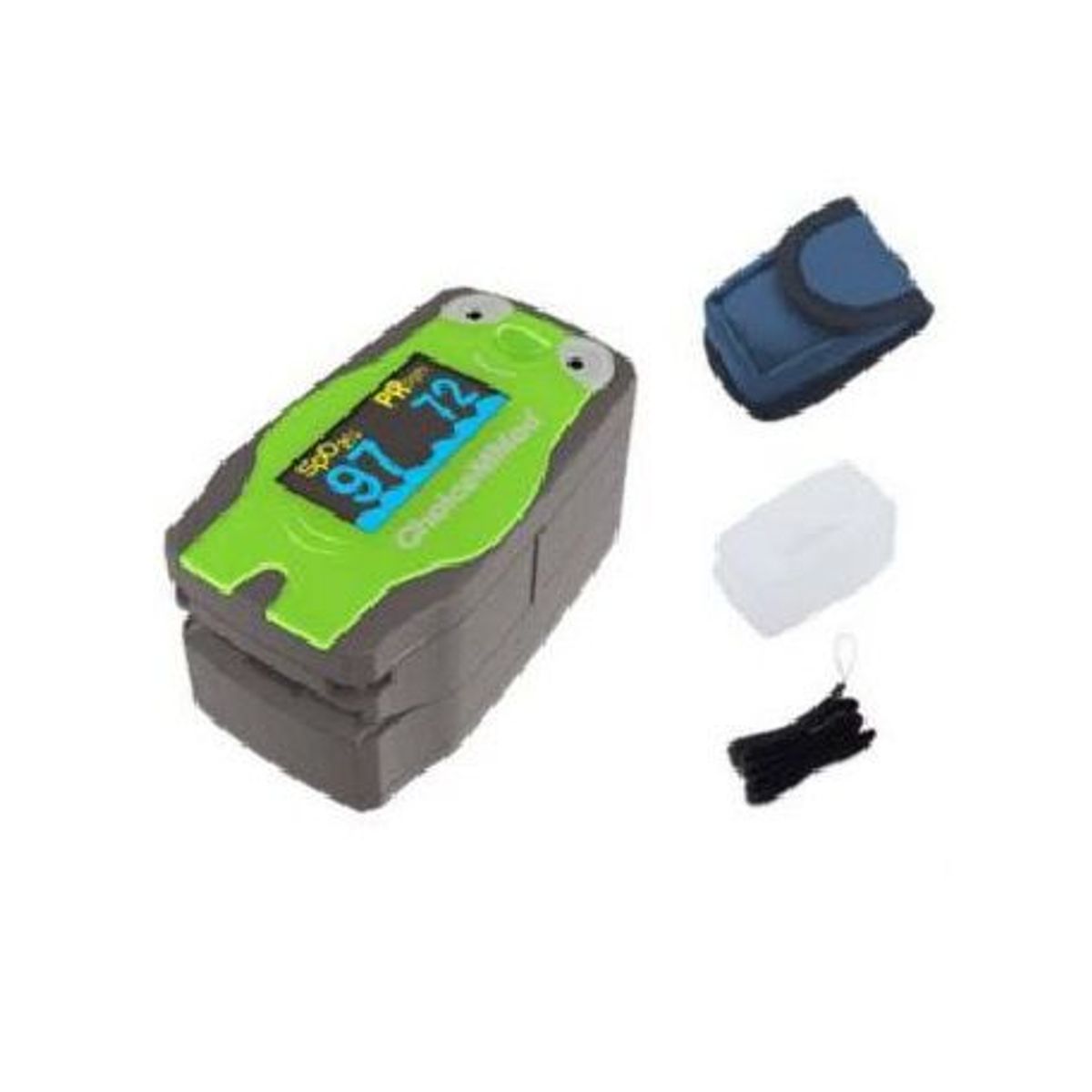 CHOICEMMED - OXIMETRO DE PULSO DIGITAL PEDIATRICO MARCA CHOICEMMED VERDE