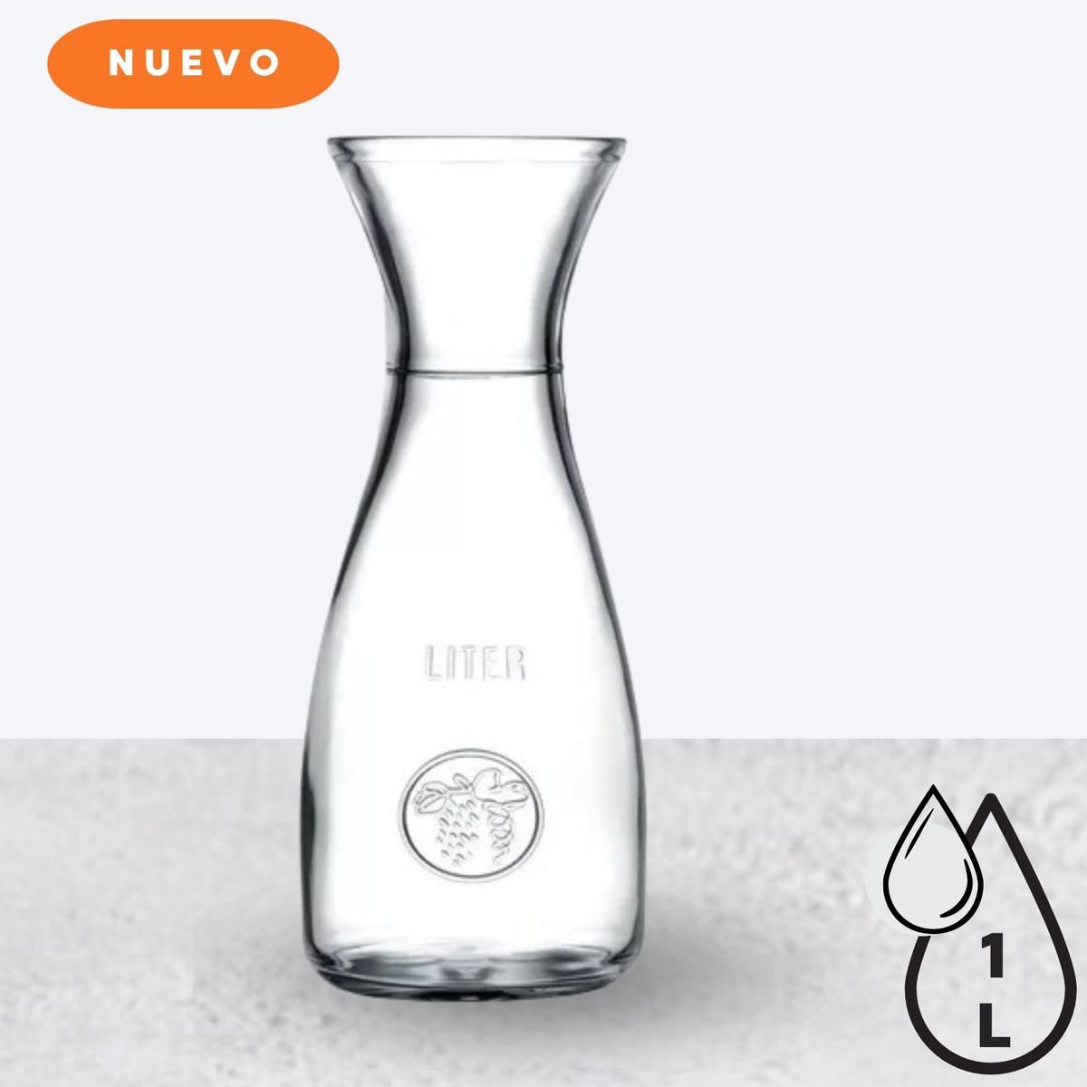 GENERICO - Decantador de Vidrio de 1Lt