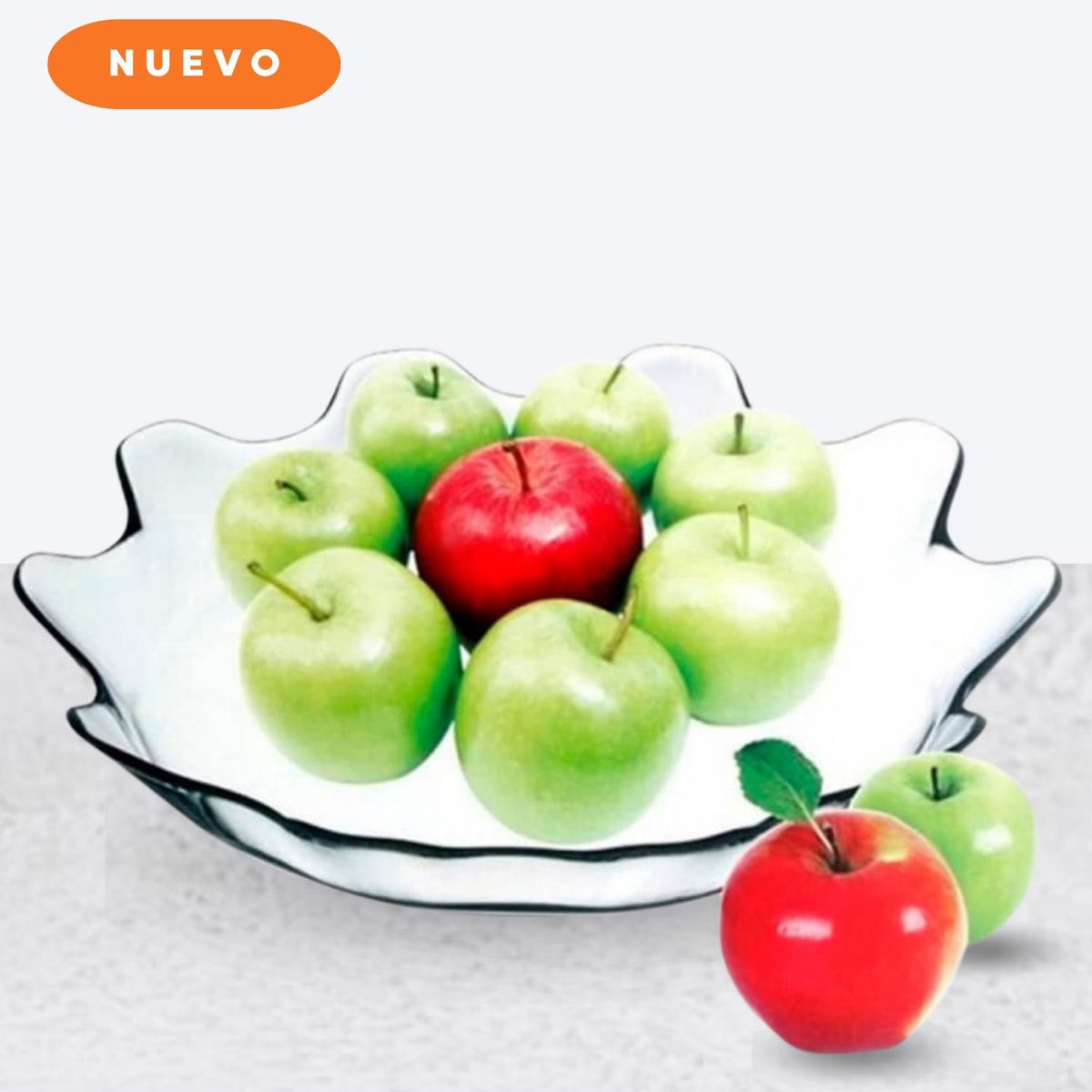 GENERICO - Frutero de Vidrio con Ranura