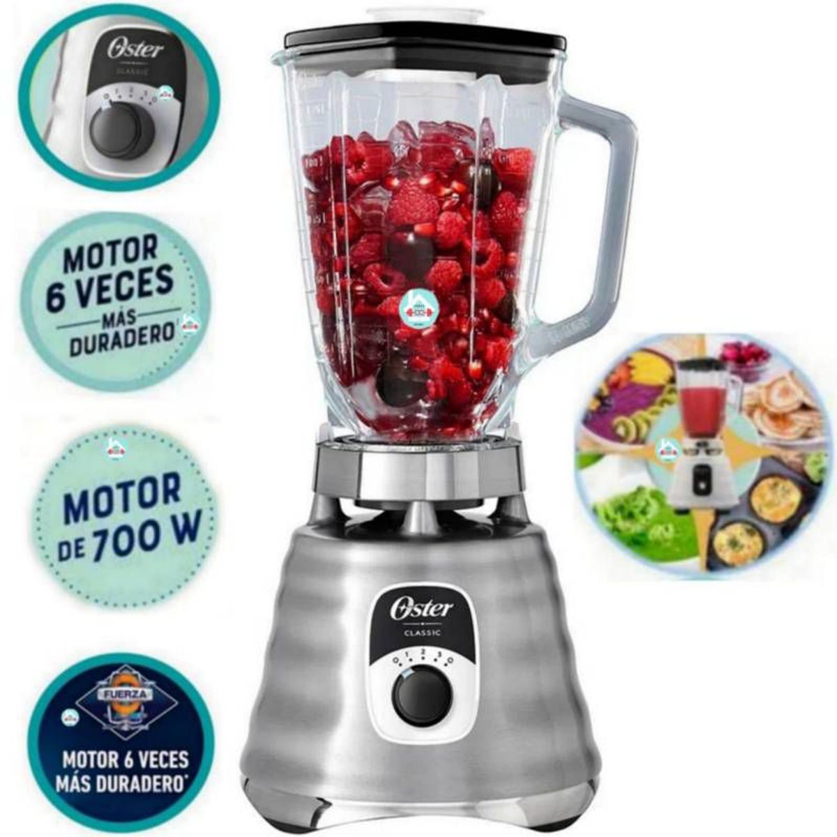 OSTER - Licuadora Clásica con Perilla BLST4655Z