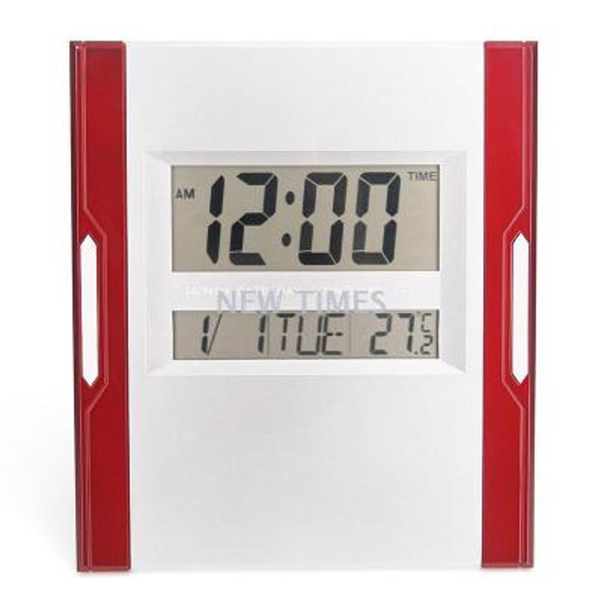 GENERICO - RELOJ DIGITAL LED de PARED Y MESA  ALARMA  CALENDARIO  TEMPERATURA